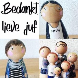 Juf/meester pegdoll